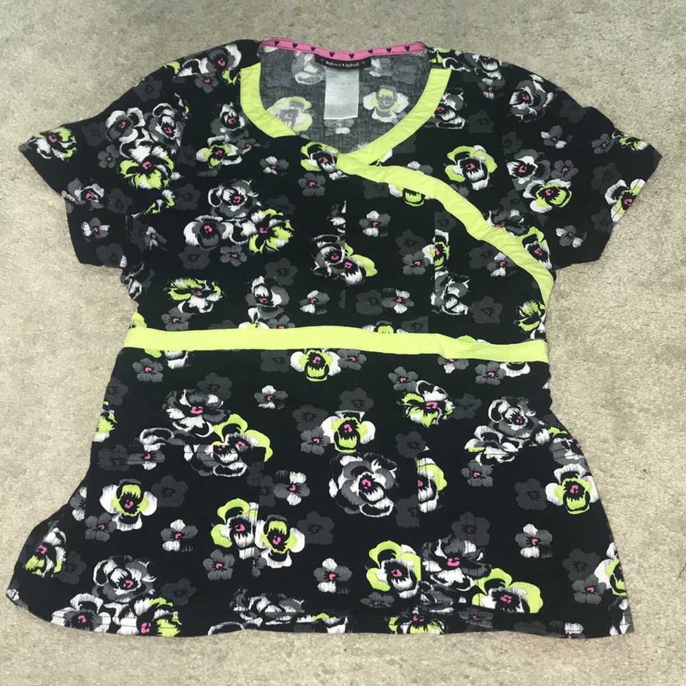 Heartsoul Scrub Top